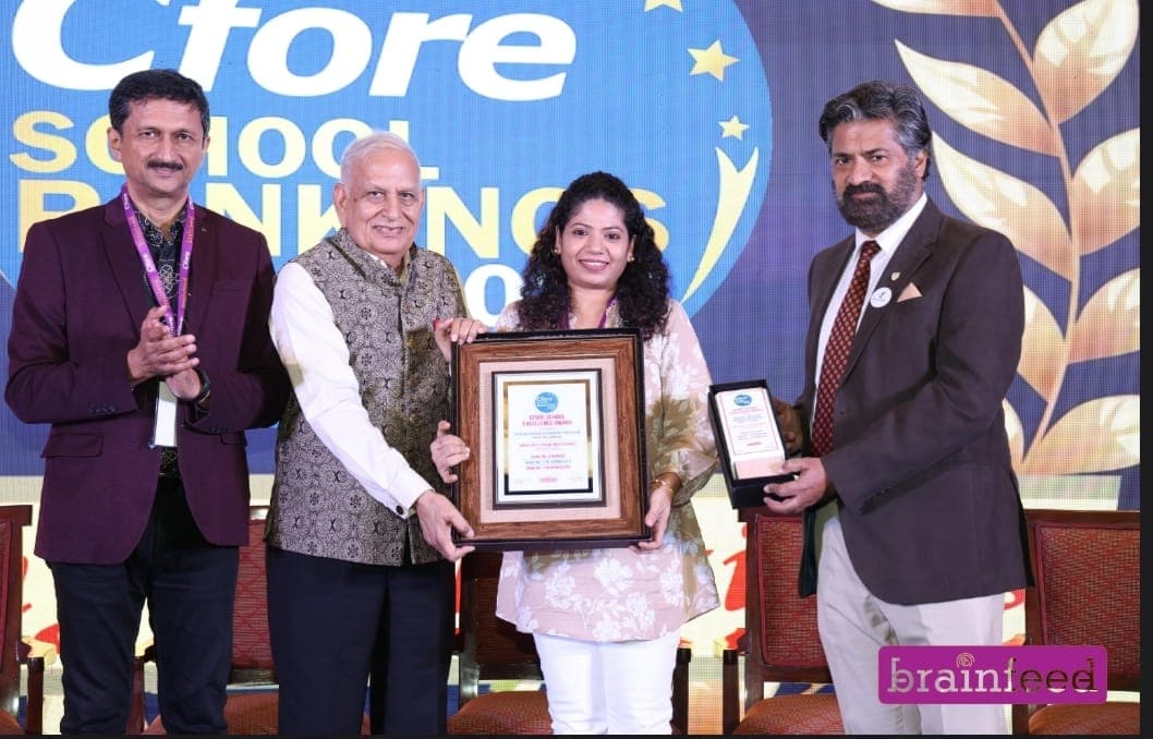 Ranked 1st among special schools in Karnataka by Brainfeed and CFore Rankings 2024