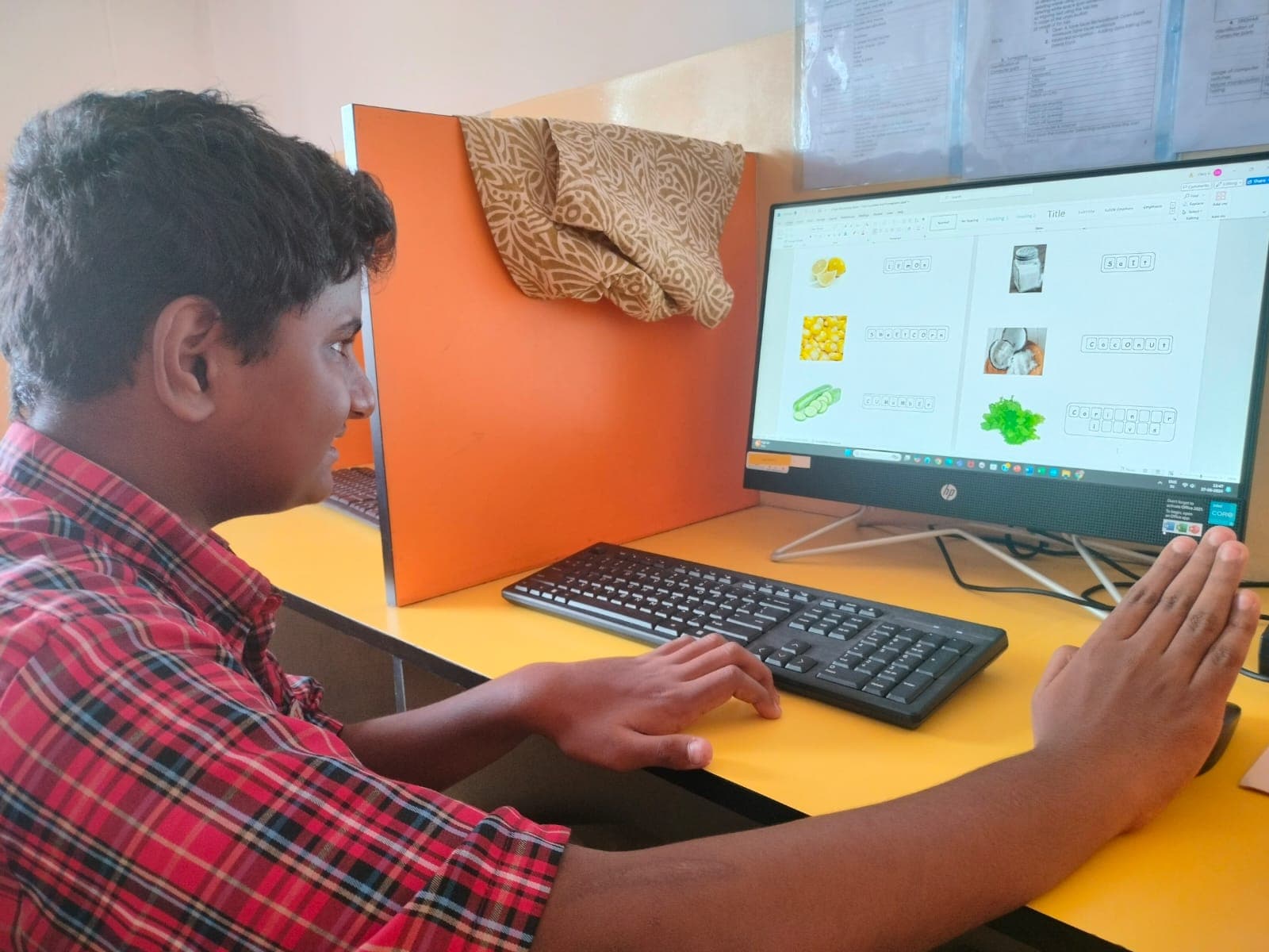 ASHA classroom with children and teachers